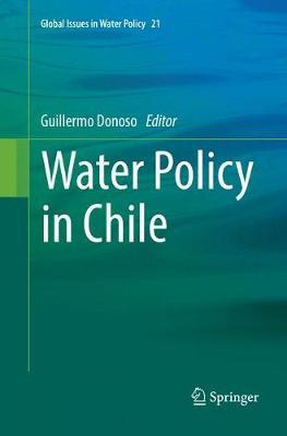 Libro Water Policy In Chile - Guillermo Donoso