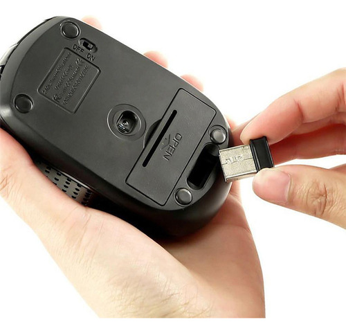 . Ratón Inalámbrico Ratón Óptico Para Juegos 1800dpi De 6