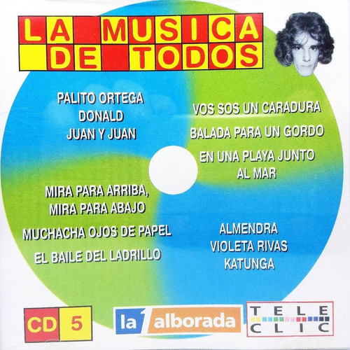 La Música De Todos 5 - Donald - Almendra Y Más 2 Cd