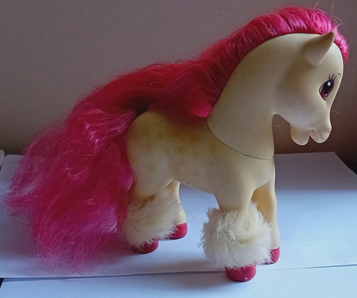 Muñeca Frutillitas Caballo Pony Playmates Toys Vintage (Usado)