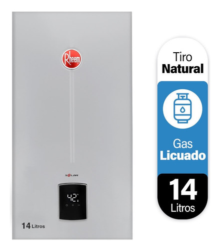 Calefont Rheem T-natural 14 Litros (gl)