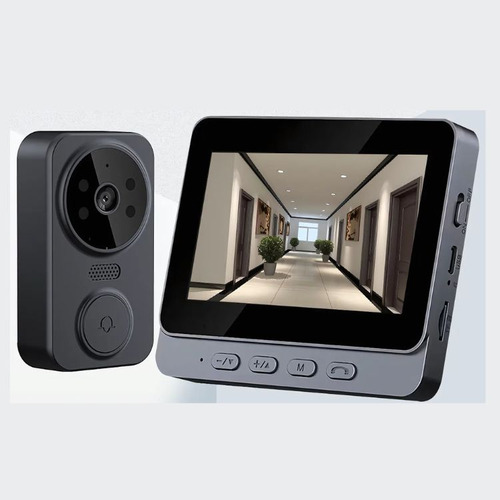 Timbre Inalámbrico Con Videocamara Larga Distancia