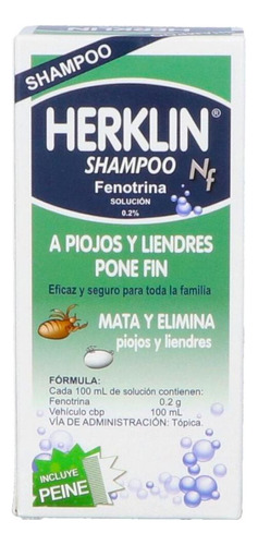  Shampoo Herklin Clásico 120 Ml