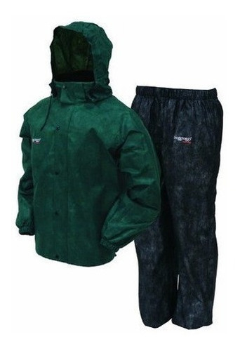 Frogg Toggs As1310109xl All Sport Rain Suit Xl Verde  Negro