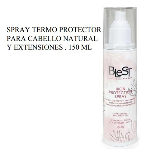 Termoprotector Blest Protección Contra Calor Para Cabello