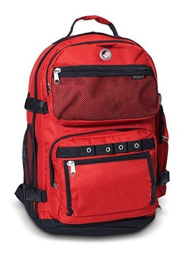 Mochila Everest Deluxe Roja Xl