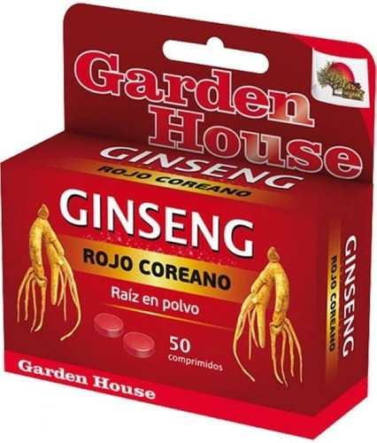 Garden House Ginseng Rojo Coreano X 50 Comprimidos
