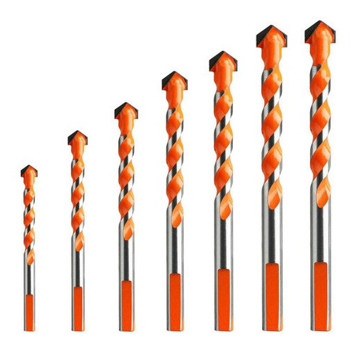 Juego Brocas Helicoidales Triangulares 7es1, Broca En Espira