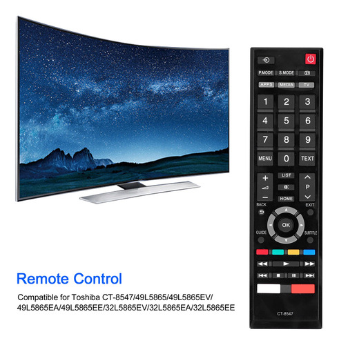 Controlador De Tv Led Para Toshiba Ct8547/49l5865/49l5865ev/