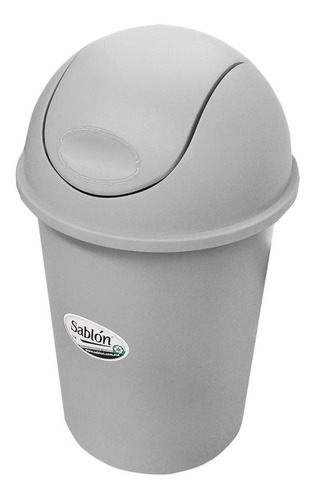 Bote De Basura 45l Tapa Balancín Curvo