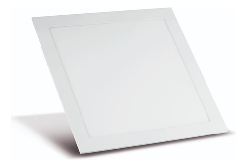 Kit 4 Luminária Painel Plafon Led Embutir Quadrado 20w 22cm Cor Branco Neutro 4000k 110v/220v (bivolt)