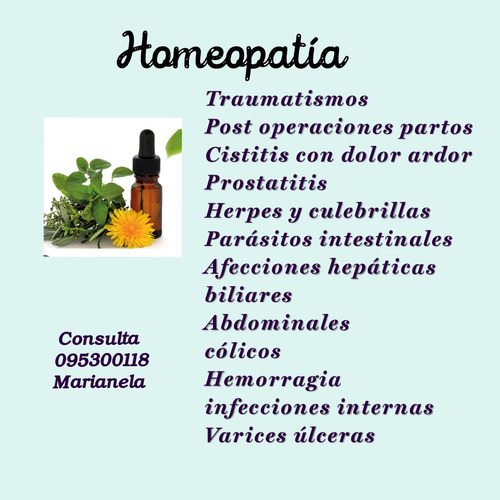 Homeopatía 