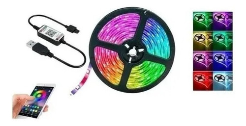 A Cinta Led De Color 5050 Rgb 1/2/5/10 Mts B