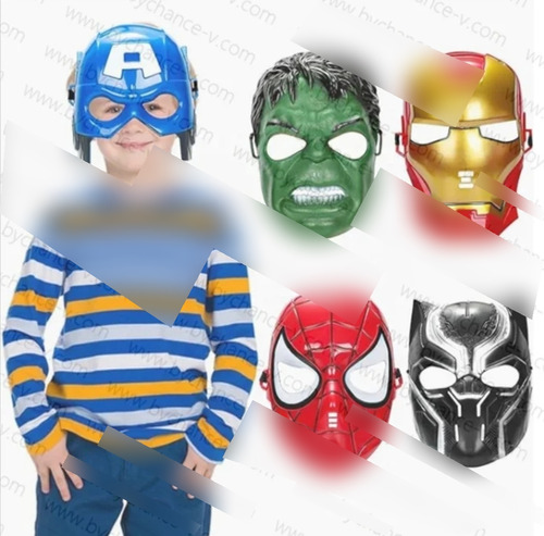 Máscara De Súper Héroe Avengers 