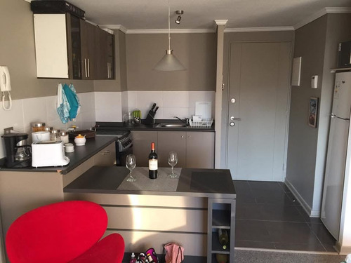 Acogedor Departamento Amoblado En Excelente Barrio De Valpo