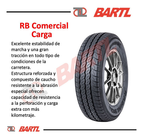 Cubierta 195 R14c Bartl Neumáticos X2 Neumáticos