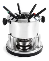 Comprar Fondue Acero Inox. 6 Personas Base Quemador 9767 Bazarnet.