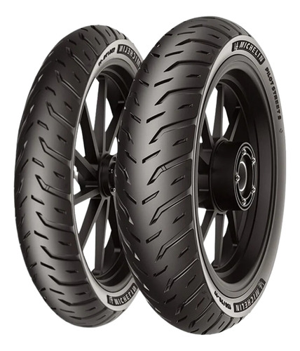 Par Pneu 100/80-17 + 140/70-17 Pilot Street 2 Michelin