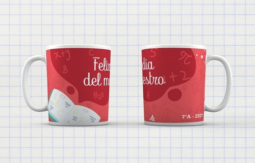 Imagen 3 de 7 de Taza Regalo Día Del Maestro - Español E Inglés