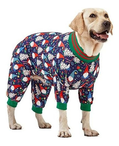 Lovinpet - Pijama De Navidad Para Perro Grande - Traje De Na