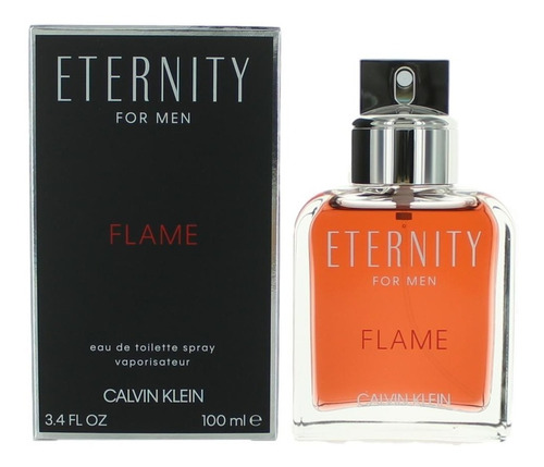 Perfume Eternity For Men Flame De Calvin Klein Edt 100 Ml