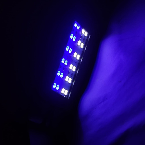 Luminária Led Aqualumi Branca E Azul Cs Ln 10001 8w 127/220V