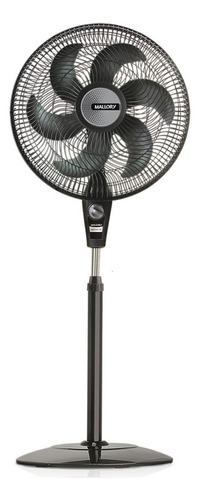 Ventilador De Coluna Mallory Delfos Ts+ 40cm 3 Vel - 110v Cor da estrutura Grafite Cor das pás Grafite