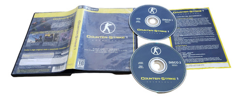 Jogo Pra Pc - Counter Strike 1 Anthology - Duplo - Original. (Usado)