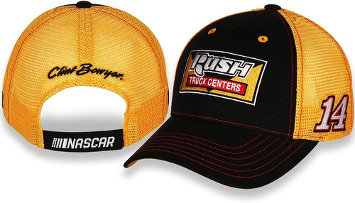 Gorra Nascar De Malla Con Diseño De Bandera De Clint Bowyer 