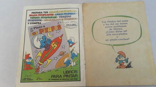 Imagen 2 de 6 de Historieta Comic * Revista Los Pitufos * N° 11 Antigua