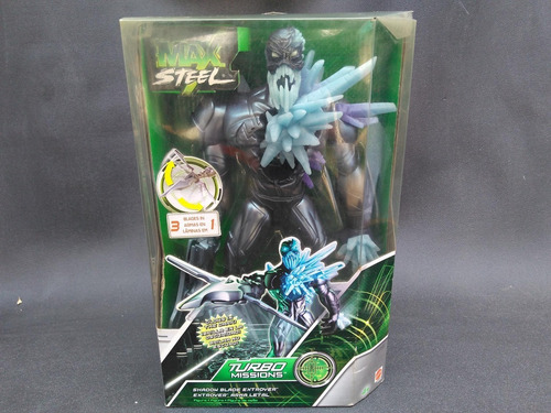 Mundo Vintage: Max Steel Matell Sellado  Turbo Missions