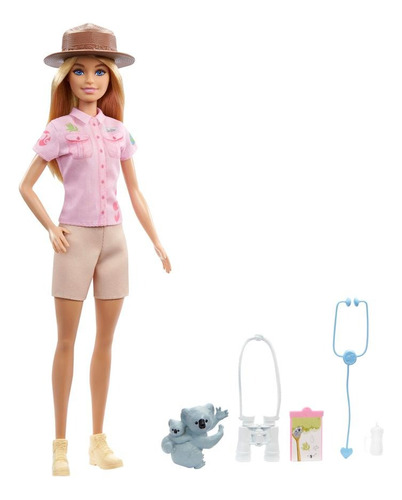 Barbie Profesiones * Muñeca Zoóloga C/ Koala