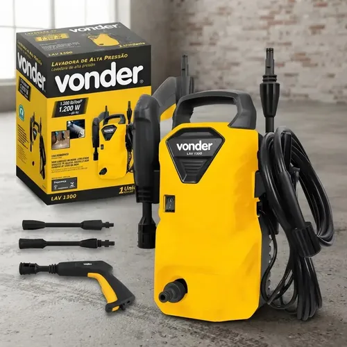 Vonder Lavadora Alta Pressão Lav1300 1.300 Lbf/pol² 220 V~ Vonder Ama