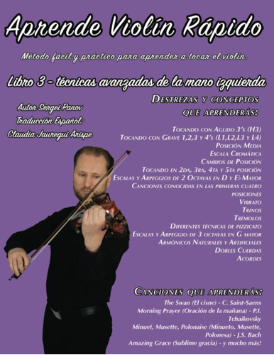 Aprende Violín Rápido Libro 3 (learn Violin Fast Book 3) 