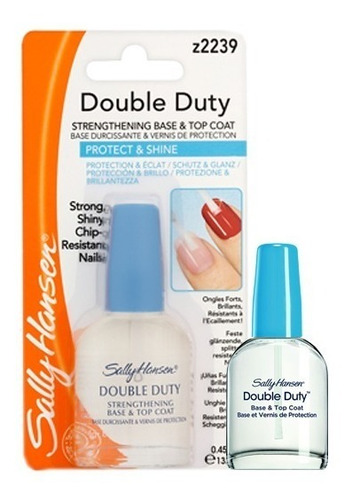 Sally Hansen Kit Top Y Base Double Duty Uñas Tratamiento  