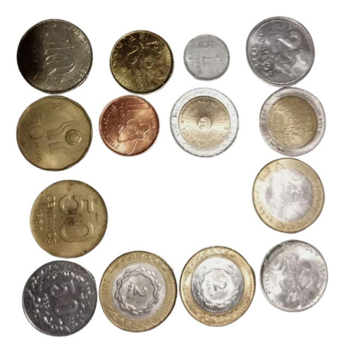 Pack De Monedas Antiguas Ideal Coleccionista