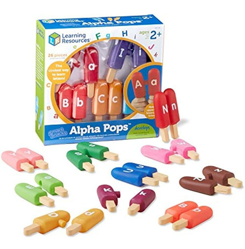 Recursos De Aprendizaje Smart Snacks Alpha Pops, Juego De Co