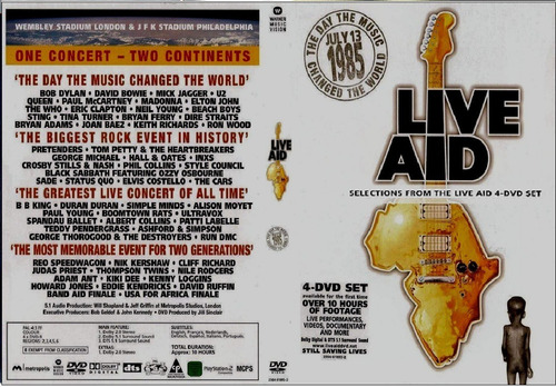 Imagem 5 de 7 de Dvd Shows Woodstok + Live Aid - Raríssimo (9dvds)