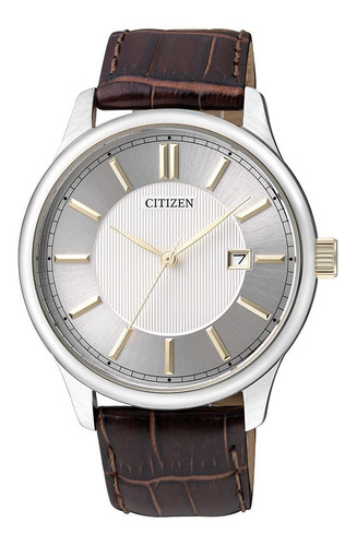 Reloj Unisex Citizen Bi1054-04a Cuarzo Pulso Blanco En