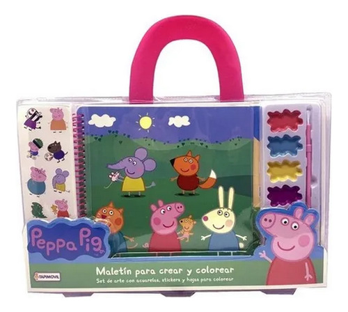 Maletín Crear Y Colorear Peppa Pig Ploppy.6 809639