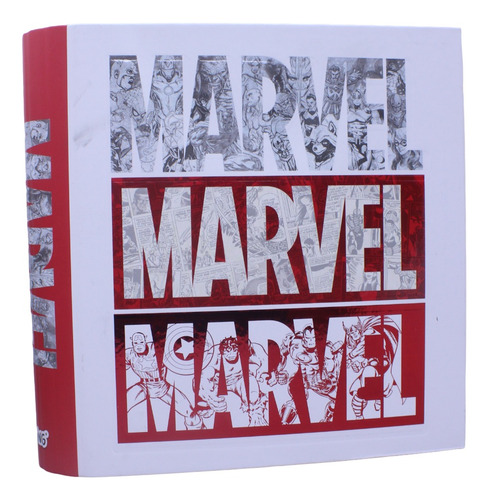 Carpetas N3 Marvel Logo Palabras Comic Vengadores Hulk Iron
