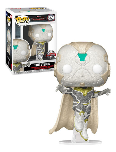 The Vision 824 Diamond Pop Funko Wandavision Marvel