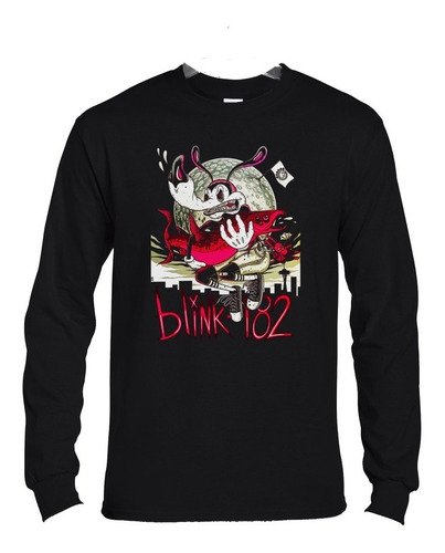 Polera Ml Blink 182 Seattle Punk Abominatron