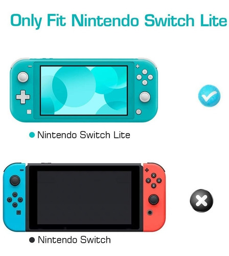 Imagen 3 de 8 de Estuche Forro Nintendo Switch Lite