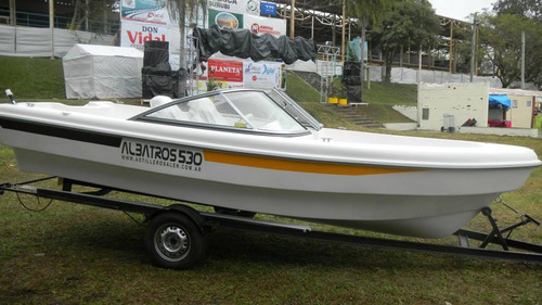 Lancha Tracker Albatros 530 Open Con Mercury 40hp Elo Super