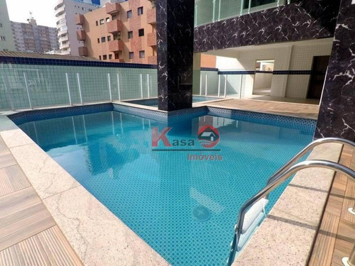 Imagem 24 de 27 de Cobertura Com 3 Dormitórios À Venda, 150 M² Por R$ 680.000,00 - Tupi - Praia Grande/sp - Co0220