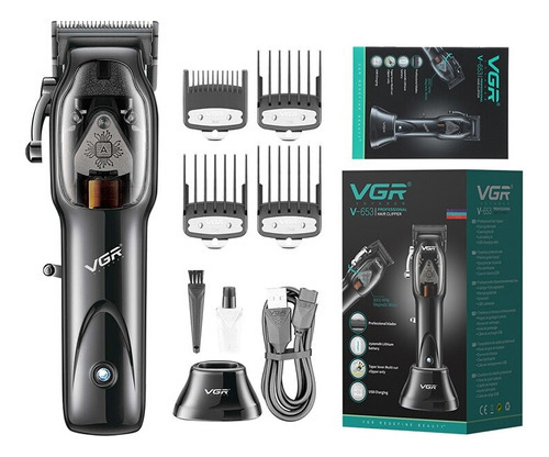 Máquina De Cortar Cabelo Profissional Vgr V-653 - 9000 Rpm