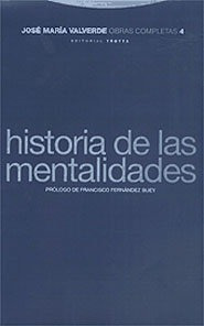 Libro Ha.de Las Mentalidades O.c Valverde 4