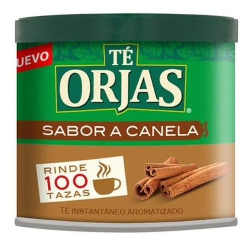 Té En Polvo Orjas Instantáneo Sabor Canela 30 G