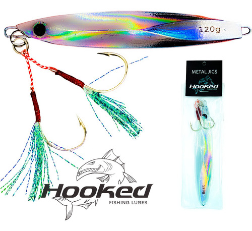 Señuelo Jig Vertical Platine 120 Gr Pesca Lancha Kayak Mar